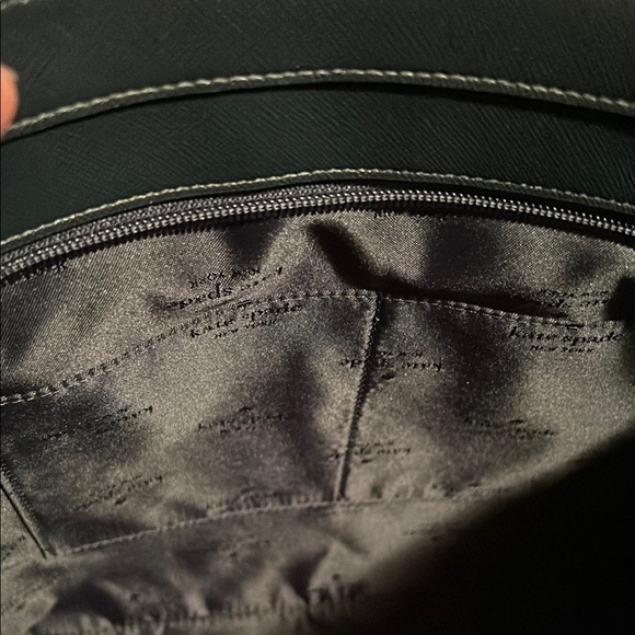 - Kate Spade Green and Blue Polka Dot Tote NWT $359 retail - Picture 7 of 7